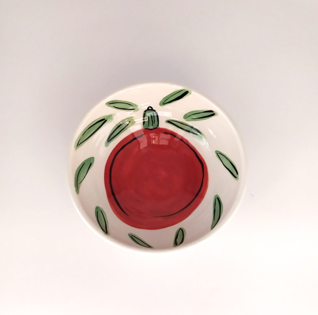 CHRISTMAS FOOD BOWL SMALL – CHRISTMAS BALL