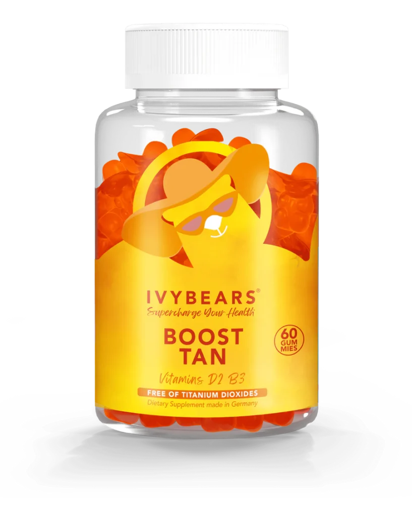 IVYBEARS BOOST TAN 60 GUMMIE - BEARS