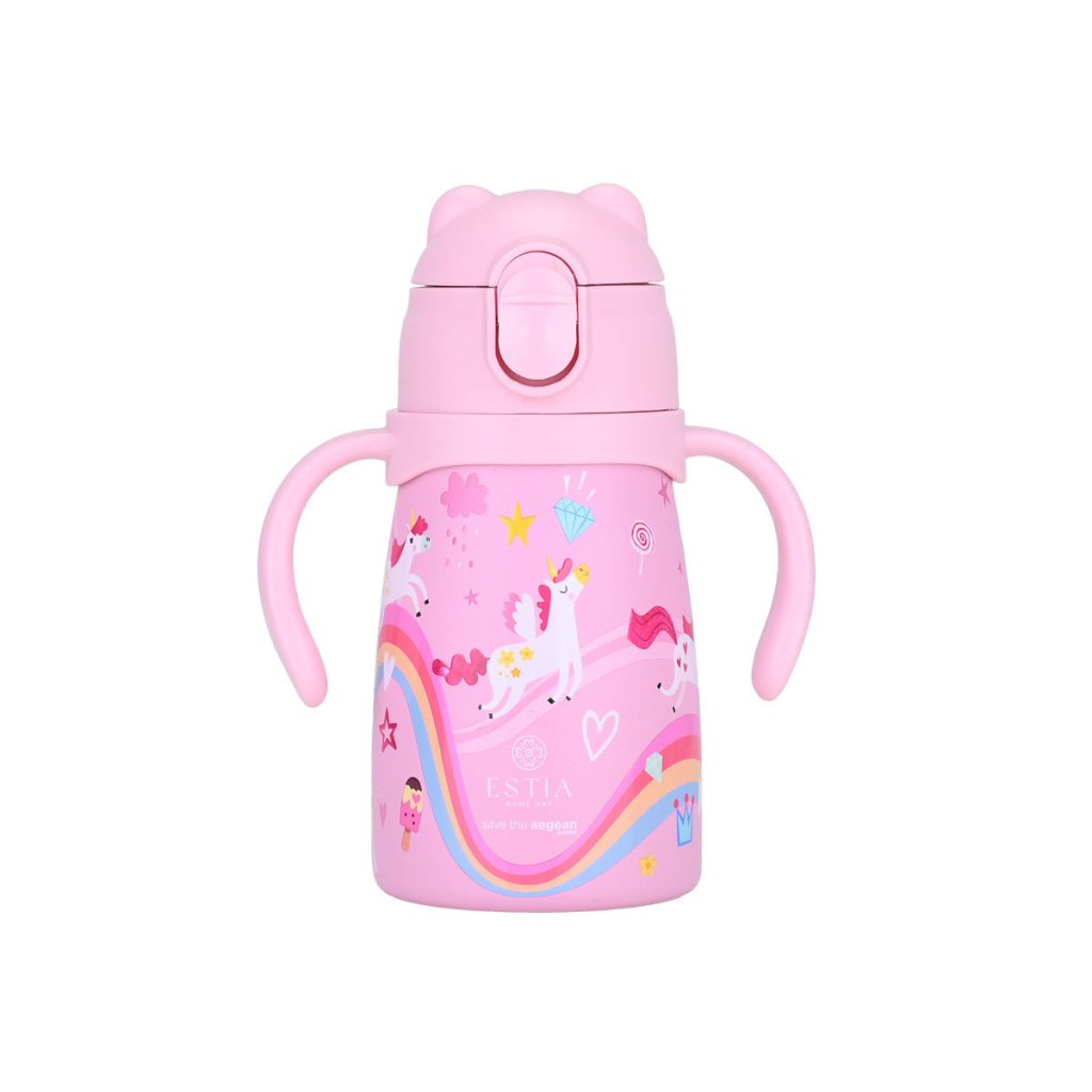 ESTIA ΠΑΙΔΙΚΟ ΘΕΡΜΟΣ BUBBLE SAVE THE AEGEAN RAINBOW DREAMS 300ml