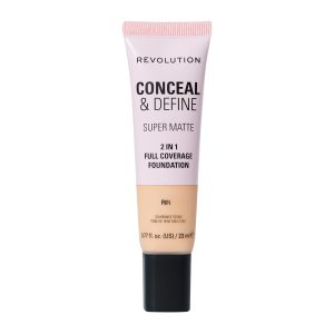 Revolution Conceal & Define Full Cover Tube Foundation F6N 23ml